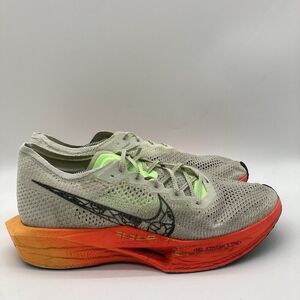 Mens Size 13 Nike ZoomX VaporFly Next% 3 White Athletic Running Shoes Sneakers
